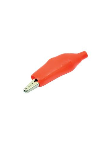 Pinzas Cocodrilo - 5.0 Amperios Rojo