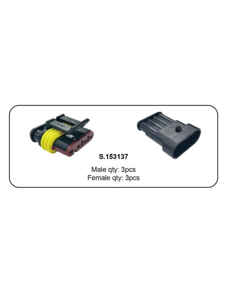 Recarga de 4 polos para Superseal italiano, 6 piezas