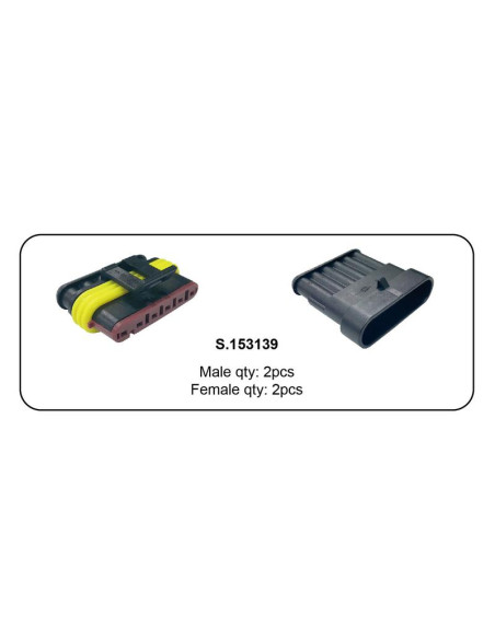 Recarga de 6 polos para Superseal italiano, 4 piezas