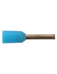 Terminal de clavija preaislado, Standard Grip Azul, 0.75mm 2