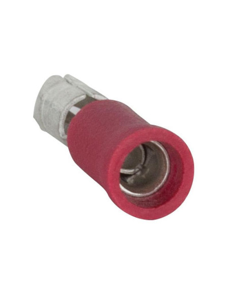 Terminal Faston, Doble Agarre - Macho, 4.0mm, Rojo (0.5 - 1.5mm)