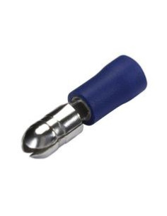 Terminal Faston, Doble Agarre - Macho, 5.0mm, Azul (1.5 -...
