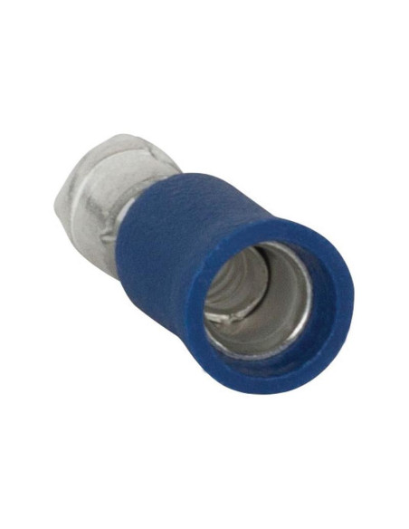 Terminal Faston, Doble Agarre - Macho, 5.0mm, Azul (1.5 - 2.5mm)