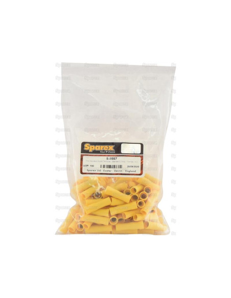 Terminal Faston, Standard Grip - Hembra, 5.0mm, Amarillo (4.0 - 6.0mm)