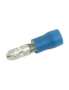 Terminal Faston, Standard Grip - Macho, 4.0mm, Azul (1.5...