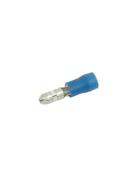 Terminal Faston, Standard Grip - Macho, 4.0mm, Azul (1.5 - 2.5mm)