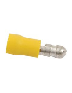 Terminal Faston, Standard Grip - Macho, 5.0mm, Amarillo...
