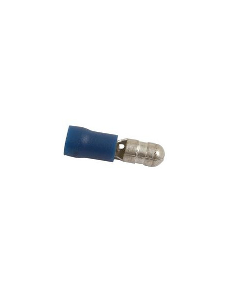 Terminal Faston, Standard Grip - Macho, 5.0mm, Azul (1.5 - 2.5mm)