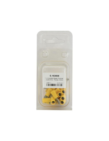 Terminal, Doble Agarre - Hembra, 6.3mm,...