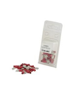 Terminal, Doble Agarre - Hembra, 6.3mm, Rojo (0.5 -...