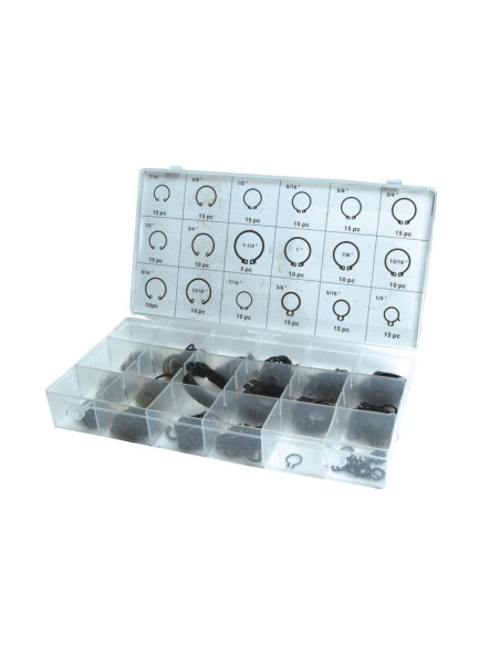 Caja De Circlips, 225 pzas. Caja.