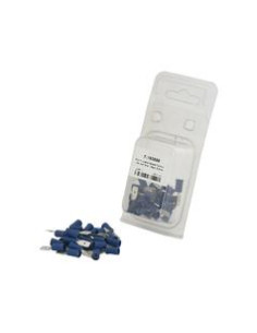 Terminal, Doble Agarre - Macho, 6.3mm, Azul (1.5 - 2.5mm)...