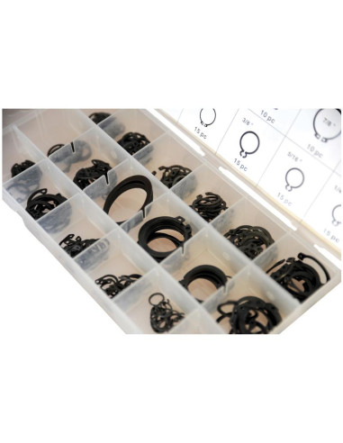 Caja De Circlips, 225 pzas. Caja.