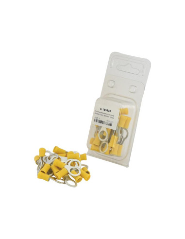 Terminal, Doble Agarre, 10.5mm, Amarillo (4.0 -...