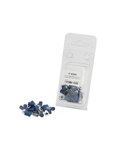 Terminal, Doble Agarre, 5.3mm, Azul (1.5 - 2.5mm)... 2