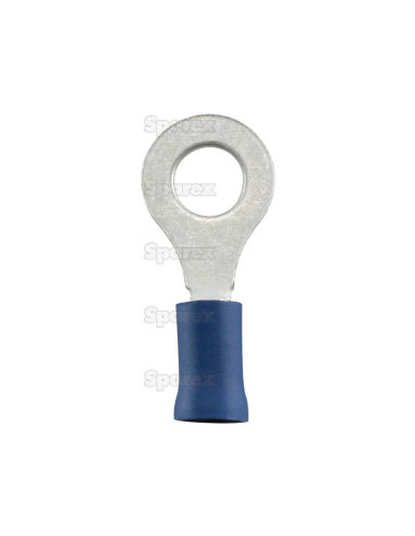 Terminal, Doble Agarre, 6.4mm, Azul (1.5 - 2.5mm)