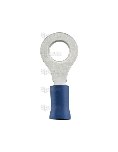 Terminal, Doble Agarre, 6.4mm, Azul (1.5 - 2.5mm)
