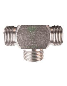 ADAP.BSP ''TEE'' MACHO/MACHO/MACHO 3/8X3/8X1/2'' 2