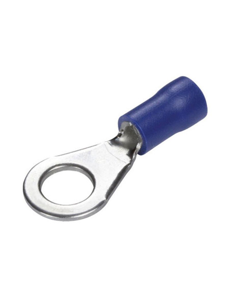 Terminal, Doble Agarre, 6.4mm, Azul (1.5 - 2.5mm) (Blister 25 pzas.)