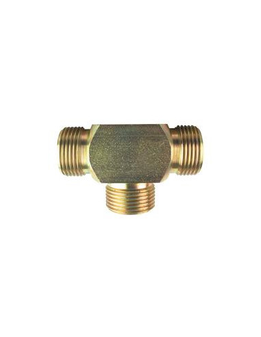 ADAP.BSP ''TEE'' MACHO/MACHO/MACHO 3/8X3/8X3/8''