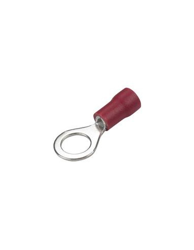 Terminal, Doble Agarre, 6.4mm, Rojo (0.5 - 1.5mm)