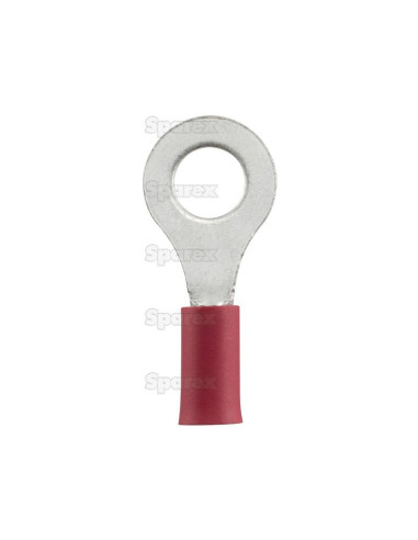 Terminal, Doble Agarre, 6.4mm, Rojo (0.5 - 1.5mm)