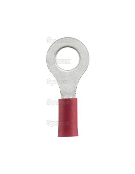 Terminal, Doble Agarre, 6.4mm, Rojo (0.5 - 1.5mm)