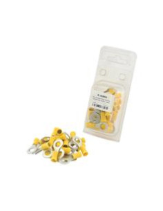 Terminal, Doble Agarre, 8.4mm, Amarillo (4.0 - 6.0mm)...