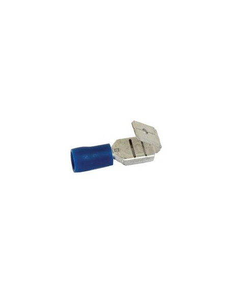 Terminal, Standard Grip - Female Spade with Male Branch, 6.3mm, Azul (1.5 - 2.5mm)