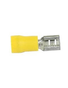 Terminal, Standard Grip - Hembra, 6.3mm, Amarillo (4.0 -...