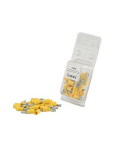 Terminal, Standard Grip - Hembra, 6.3mm, Amarillo (4.0 -...