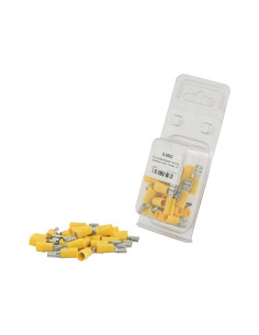 Terminal, Standard Grip - Hembra, 6.3mm, Amarillo (4.0 -... 2