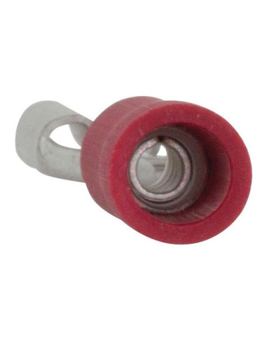 Terminal, Standard Grip - Hembra, 6.3mm, Rojo...
