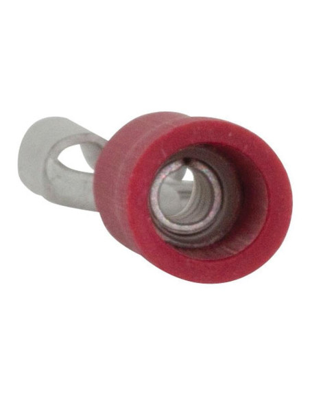 Terminal, Standard Grip - Hembra, 6.3mm, Rojo (0.5 - 1.5mm)