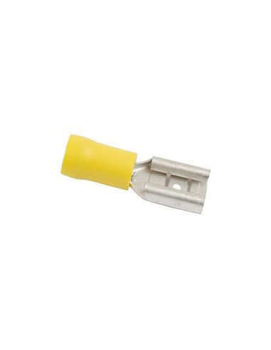Terminal, Standard Grip - Hembra, 9.5mm, Amarillo (4.0 - 6.0mm)