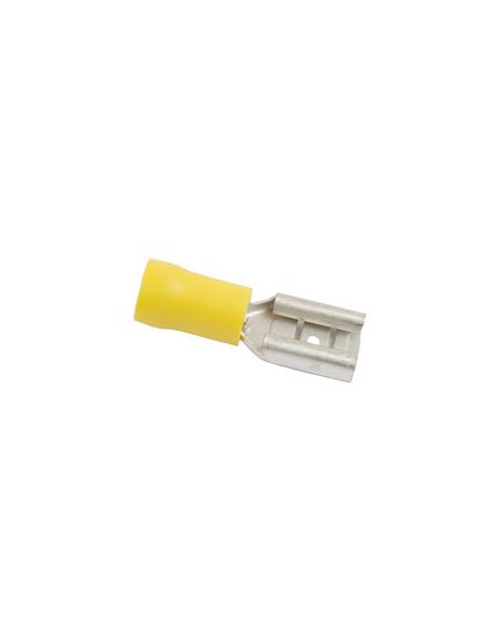 Terminal, Standard Grip - Hembra, 9.5mm, Amarillo (4.0 - 6.0mm)