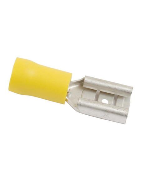 Terminal, Standard Grip - Hembra, 9.5mm, Amarillo (4.0 - 6.0mm)