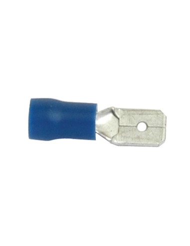 Terminal, Standard Grip - Macho, 6.3mm, Azul...