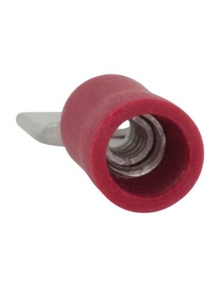 Terminal, Standard Grip - Macho, 6.3mm, Rojo (0.5 - 1.5mm)