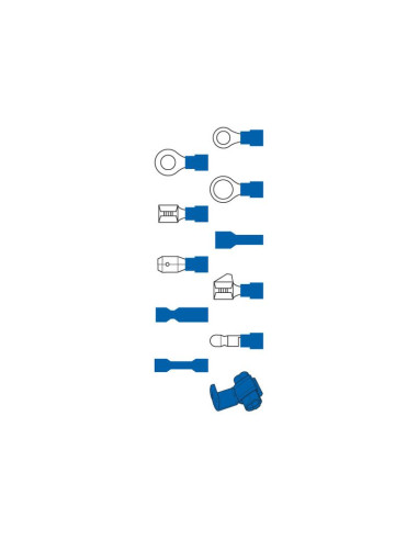 Terminal, Standard Grip, 5.3mm, Azul (1.5 - 2.5mm)