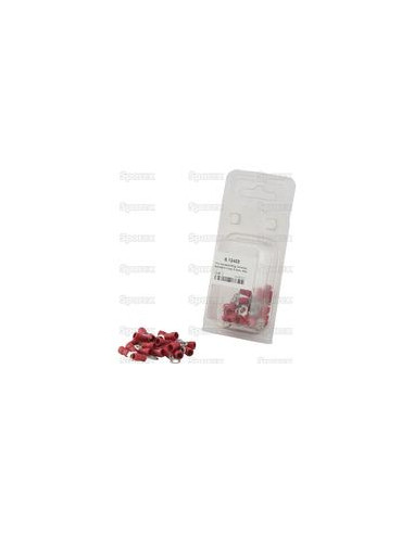 Terminal, Standard Grip, 5.3mm, Rojo (0.5 - 1.5mm) (Blister 25 pzas.)