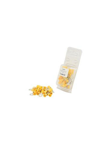 Terminal, Standard Grip, 6.4mm, Amarillo (4.0 - 6.0mm) (Blister 25 pzas.)