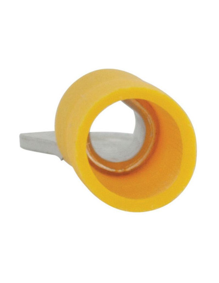 Terminal, Standard Grip, 6.4mm, Amarillo (4.0 - 6.0mm) (Blister 25 pzas.)