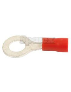 Terminal, Standard Grip, 6.4mm, Rojo (0.5 - 1.5mm)