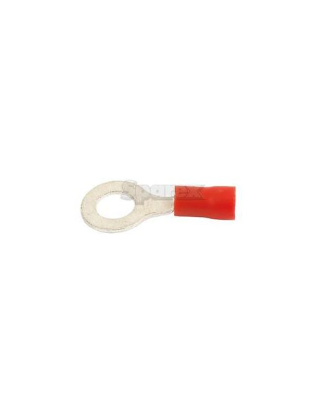 Terminal, Standard Grip, 6.4mm, Rojo (0.5 - 1.5mm)