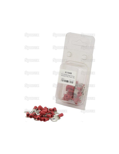 Terminal, Standard Grip, 6.4mm, Rojo (0.5 -...