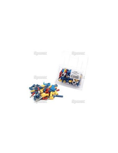 Terminales Electricas, Standard Grip Surtido (Blister 80 pzas.)