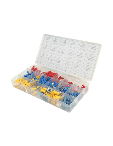 Terminales Electricas, Standard Grip Surtido (Caja 260 pzas.)