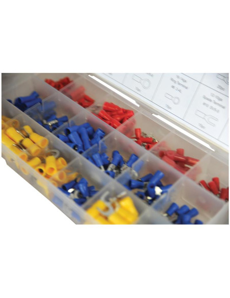 Terminales Electricas, Standard Grip Surtido (Caja 260 pzas.)