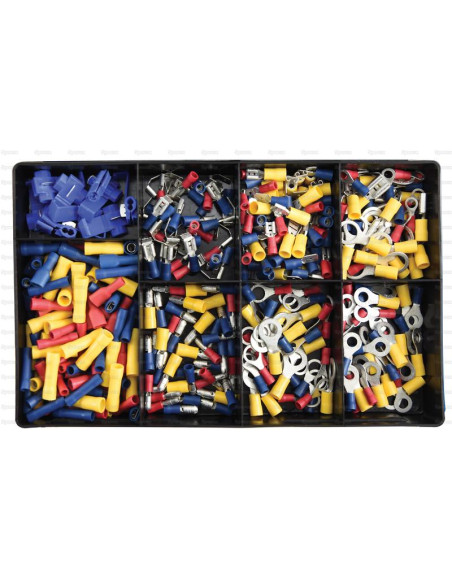 Terminales Electricas, Standard Grip Surtido (Caja 380 pzas.)